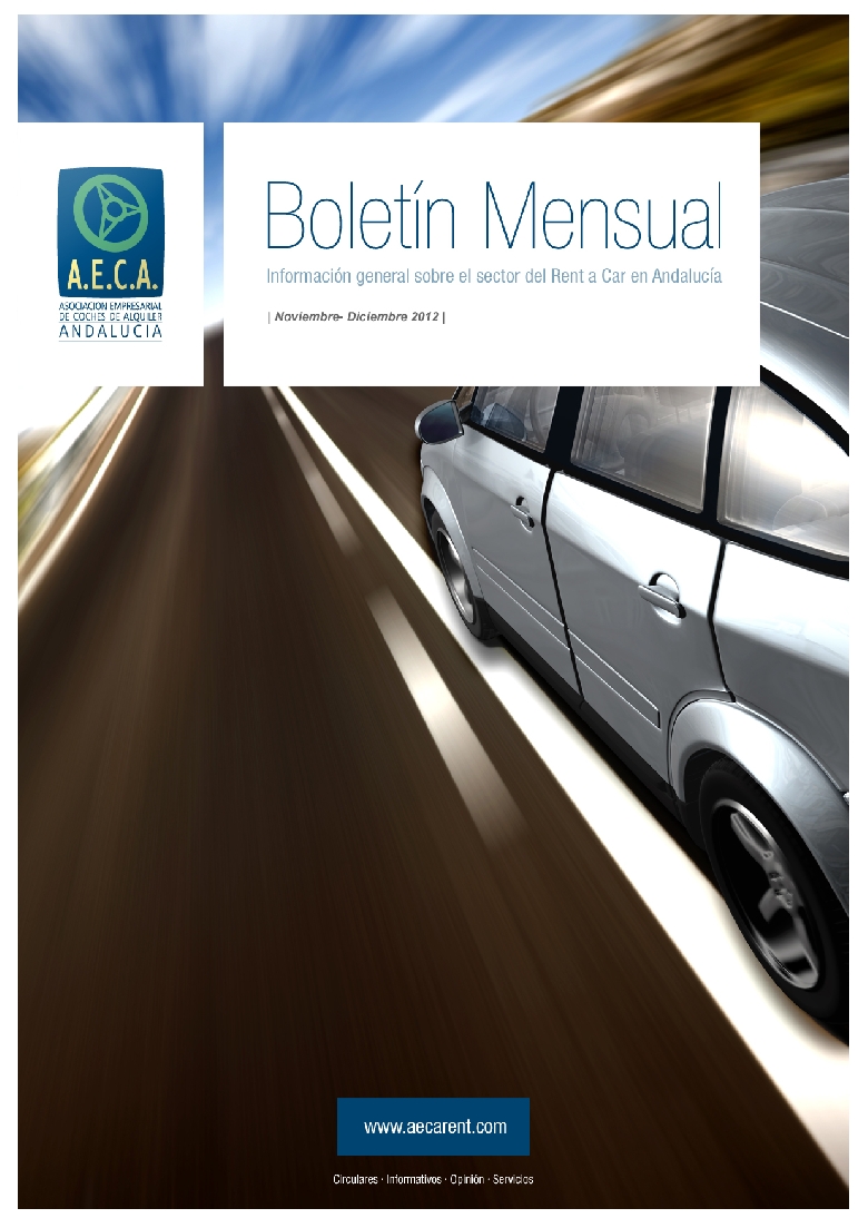 Bolet�n Mensual AECA. Nov/Dic 2012