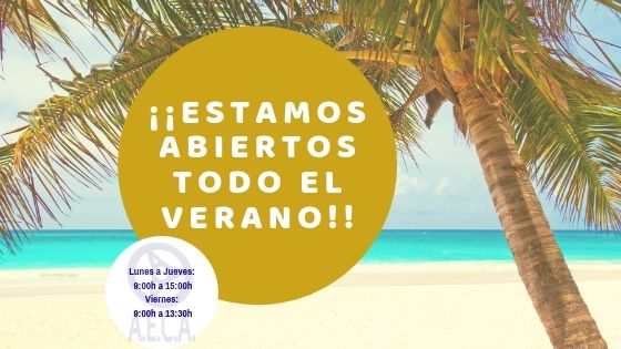 �Estamos abiertos todo el verano!
