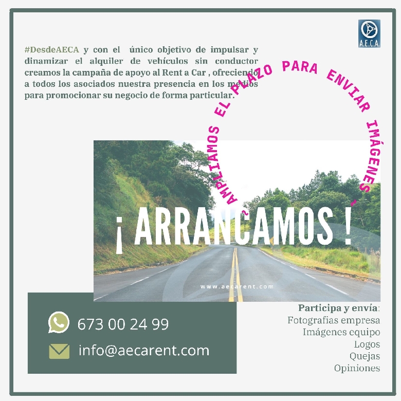 �ARRANCAMOS! Ampliamos plazo