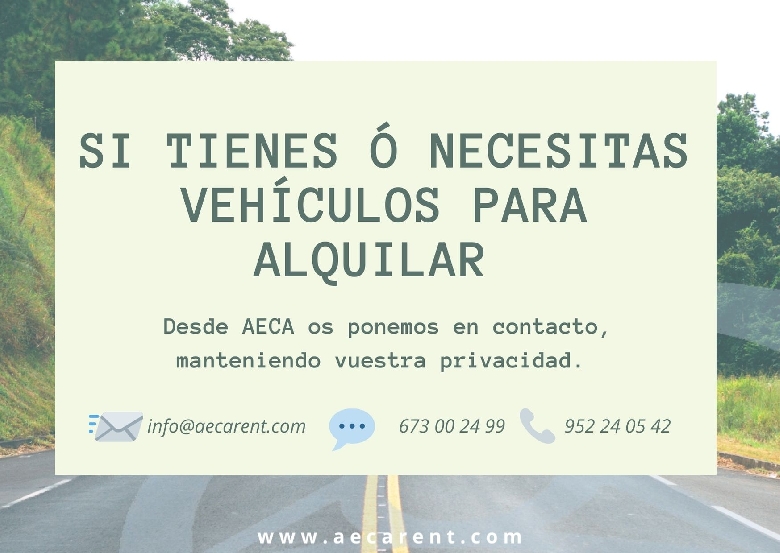 Si tienes � necesitas veh�culos para alquilar....