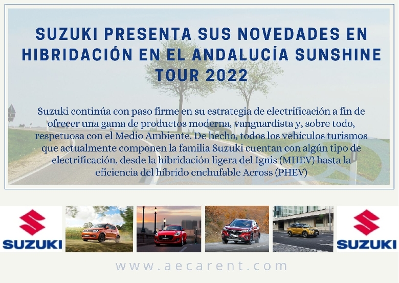 SUZUKI presenta sus novedades en hibridaci�n