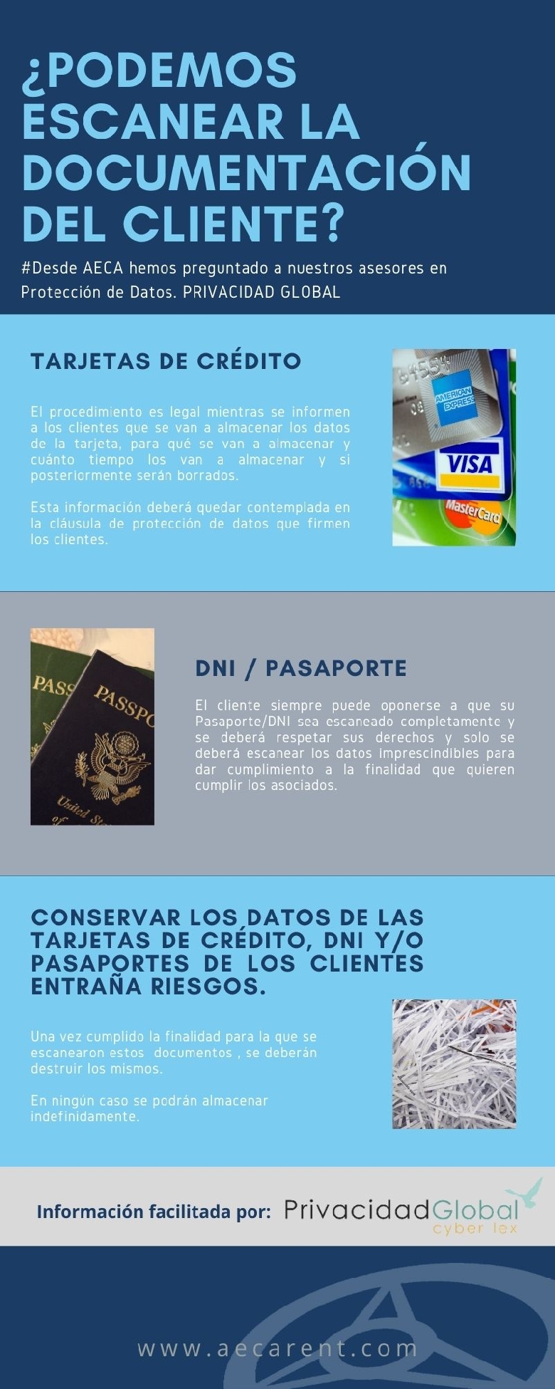 �Podemos escanear la documentaci�n del cliente?