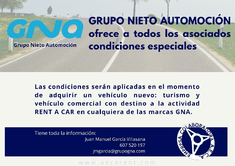 GNA ofrece condiciones especiales a los asociados de AECA