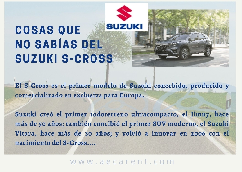 Cosas que no sab�as del SUZUKI S-CROSS