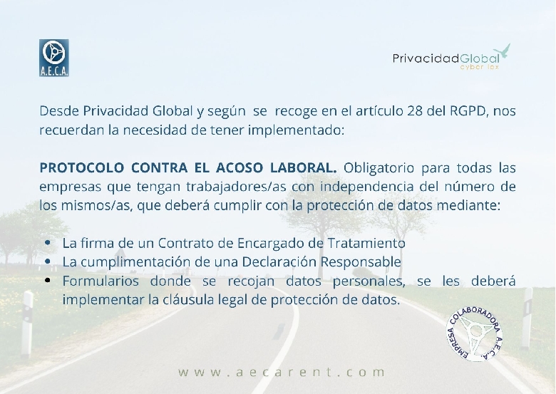 Protocolo contra el acoso laboral