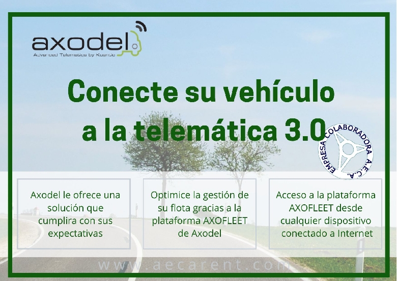 AXODEL conecta su veh�culo a la telem�tica 3.0