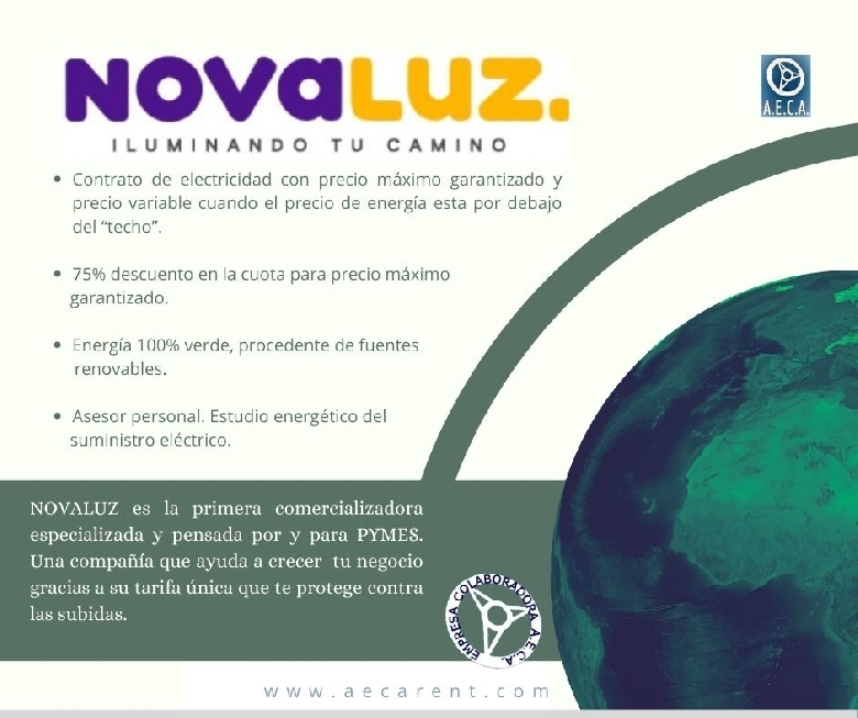 NOVALUZ. El proveedor n� 1 de luz para empresas