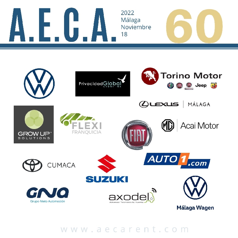 CONVENCI�N AECA 60 edici�n. Patrocinadores
