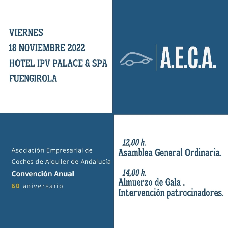 Asamblea Gral. Ordinaria y Convenci�n AECA 60 edici�n. 