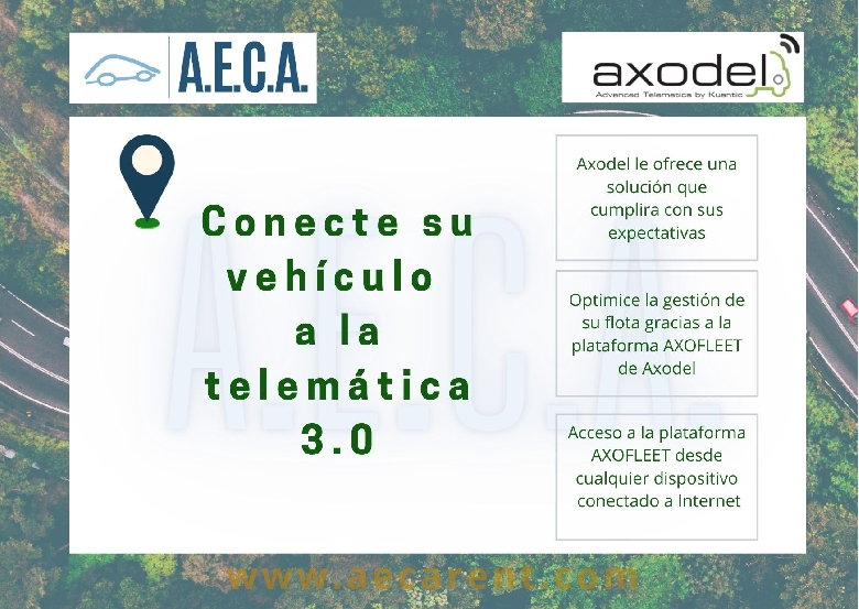 AXODEL conecta su veh�culo a la telem�tica 3.0