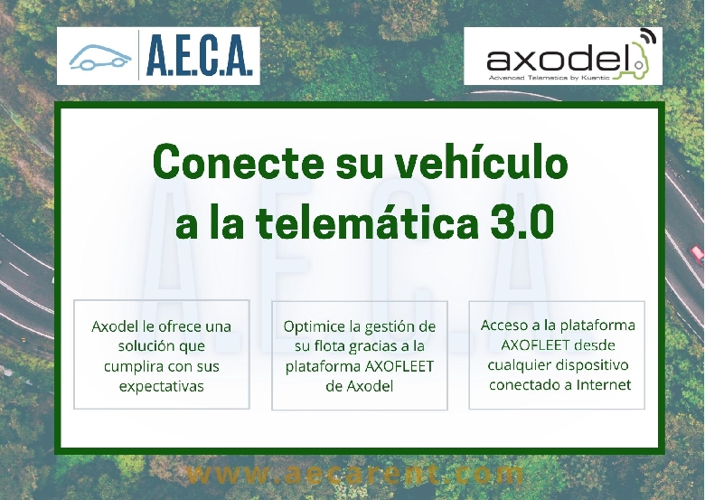 AXODEL conecta su veh�culo a la telem�tica 3.0