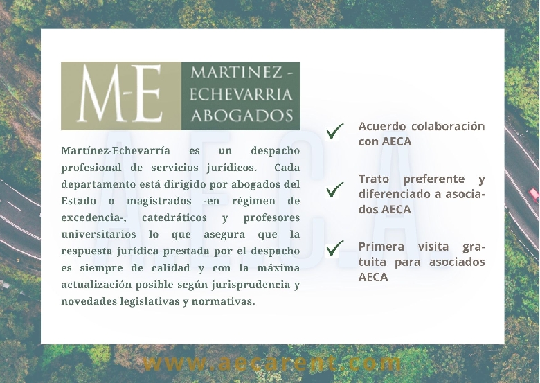 MART�NEZ-ECHEVARR�A con los asociados de AECA