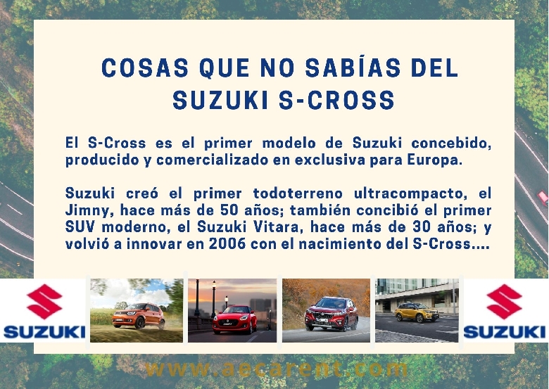 Cosas que no sabes del SUZUKI S-Cross.