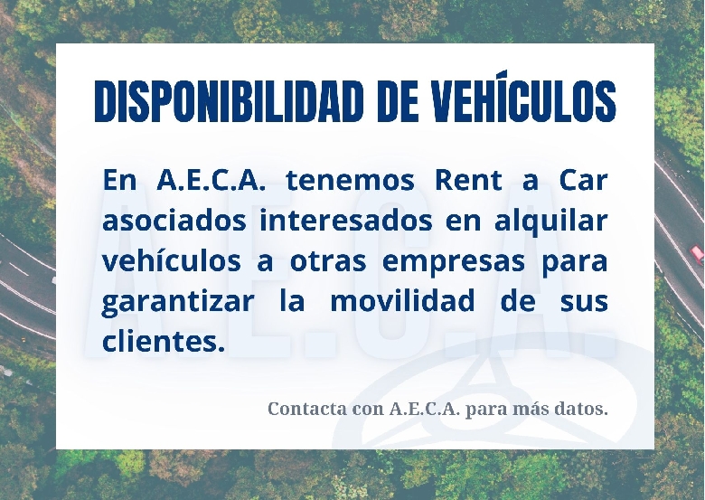 Disponibilidad veh�culos