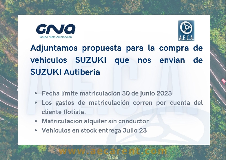 Descuentos SUZUKI Autiberia