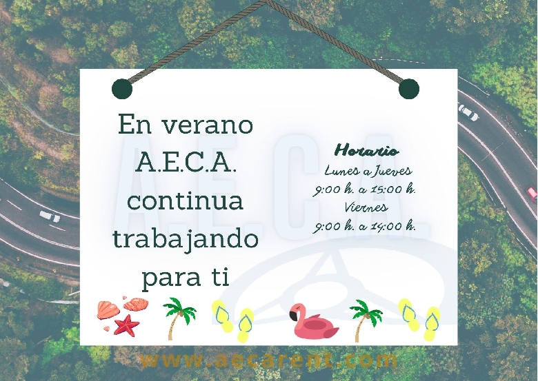 HORARIO VERANO A.E.C.A.