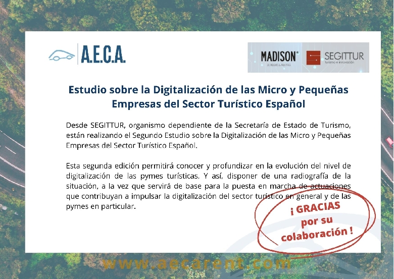 Estudio sobre la Digitalizaci�n de las Micro y Peque�as Empresas del Sector Tur�stico Espa�ol