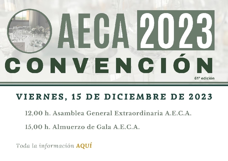 CONVENCIN AECA 2023. 61 edicin