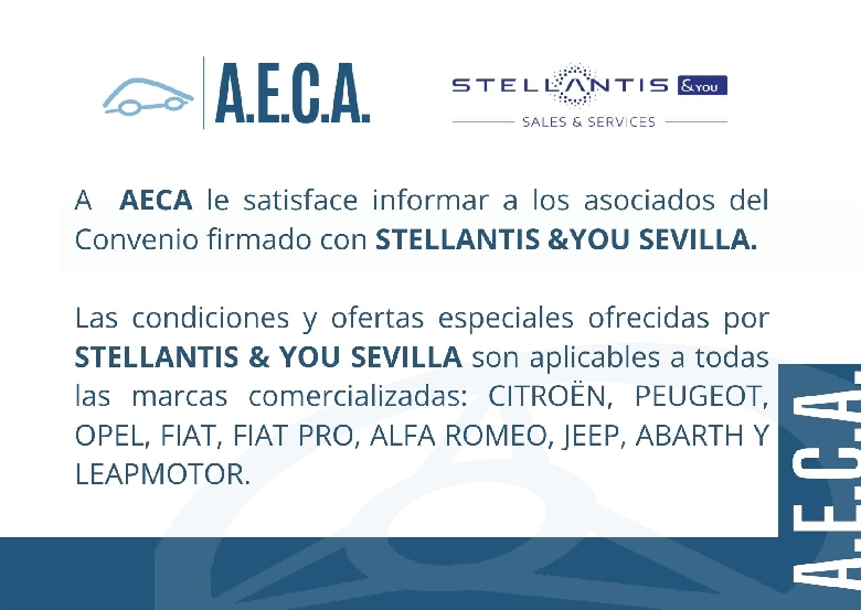 Convenio AECA-STELLANTIS & YOU SEVILLA