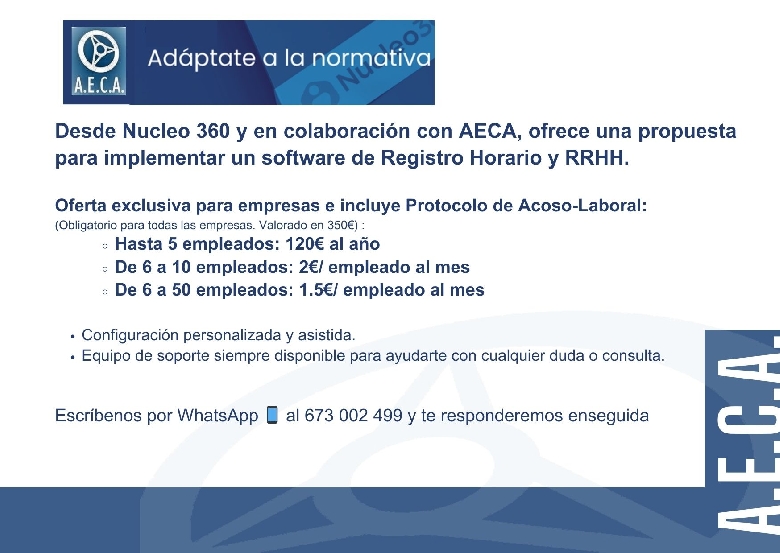 Software Control Horario y RRHH