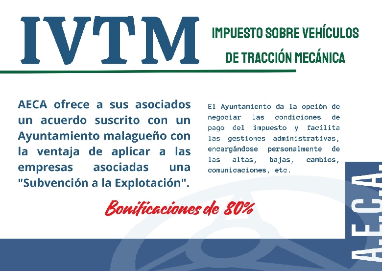 IVTM. Bonificaciones asociados AECA II