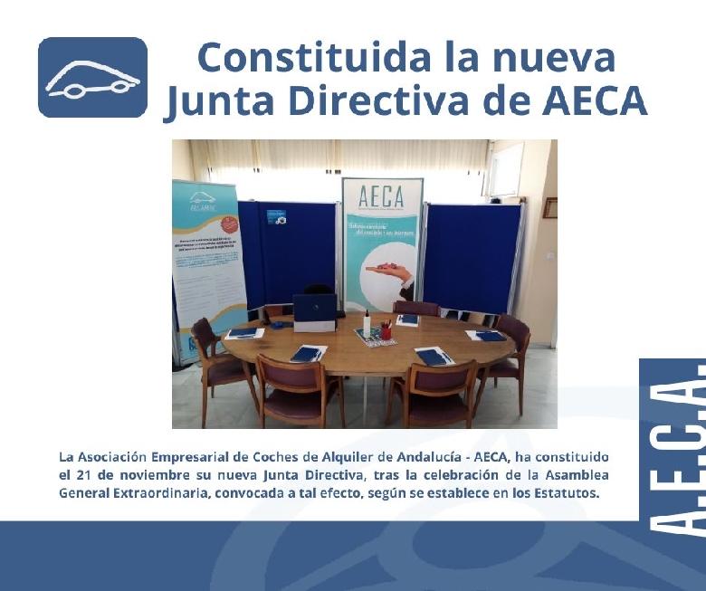 Constituida la nueva Junta Directiva de AECA