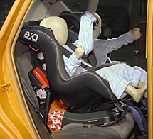 El 36% de los progenitores utilizan mal las sillitas