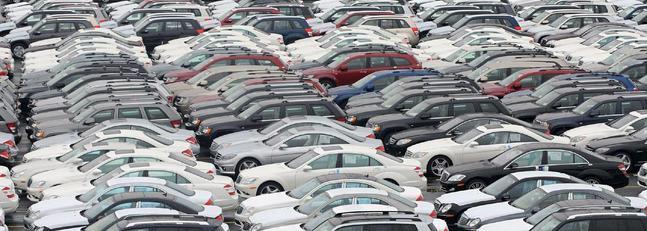 Las matriculaciones de turismos en agosto, las mas bajas en 20 a�os