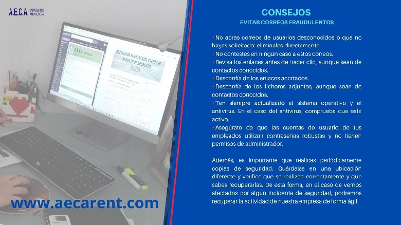 CONSEJOS EVITAR CORREOS FRAUDULENTOS