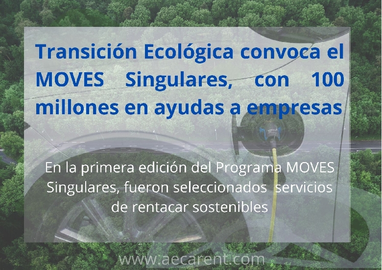 Transici�n Ecol�gica convoca el MOVES Singulares