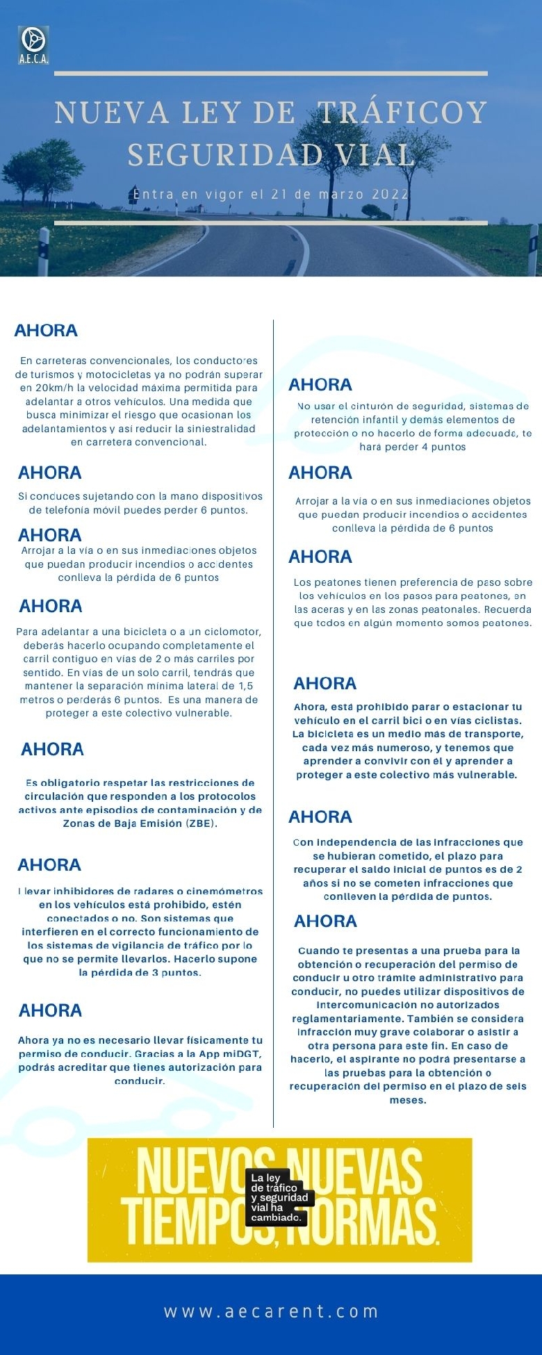 Nueva Ley Tr�fico y Seguridad Vial