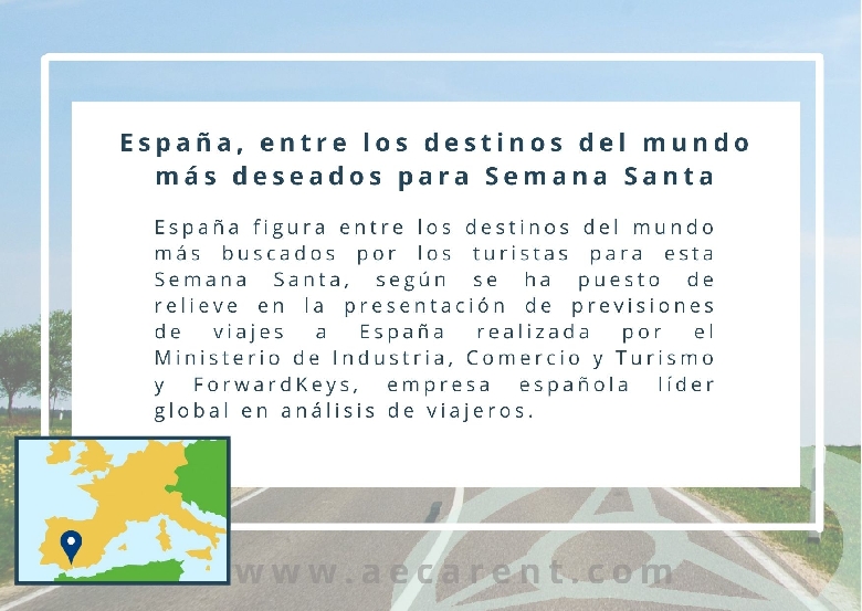 Espa�a, entre los destinos del mundo m�s deseados para Semana Santa