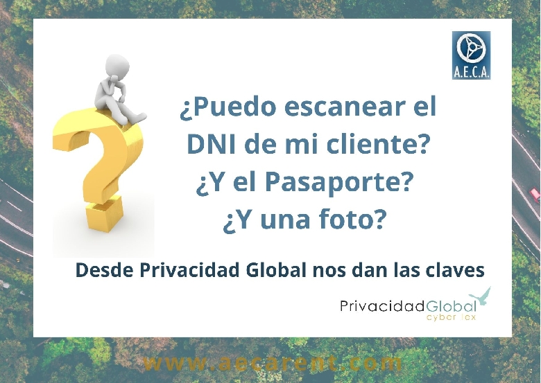 �Puedo escanear el  DNI del cliente?
