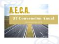 AECA celebra su 57 CONVENCI�N ANUAL