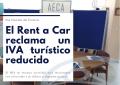 El Rent a Car reclama un IVA tur�stico reducido