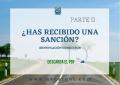 �HAS RECIBIDO UNA SANCI�N? Parte II. Identificaci�n conductor