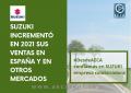 SUZUKI INCREMENT� EN 2021 SUS VENTAS 