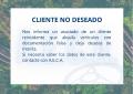 CLIENTE NO DESEADO