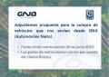Propuesta GNA para compra veh�culos asociados AECA
