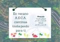 HORARIO VERANO A.E.C.A.