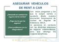 Asegurar veh�culos Rent a Car