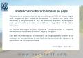 FIN CONTROL HORARIO EN PAPEL