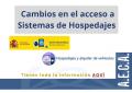 Cambios en el acceso al Sistema de Hospedajes