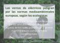 Las ventas de el�ctricos peligran por las normas....
