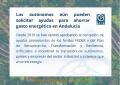 Los aut�nomos a�n pueden solicitar ayudas para ahorrar gasto energ�tico en Andaluc�a