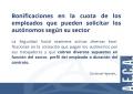 Bonificaciones que los aut�nomos con empleados pueden aplicar