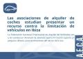 Las asociaciones de alquiler de coches estudian presentar recurso...